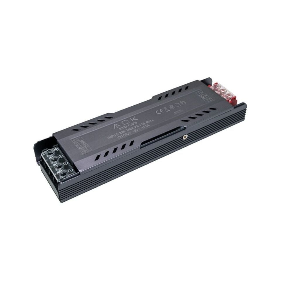 ACK AY02-02000 16,5A 12V İnce Tip LED Trafosu