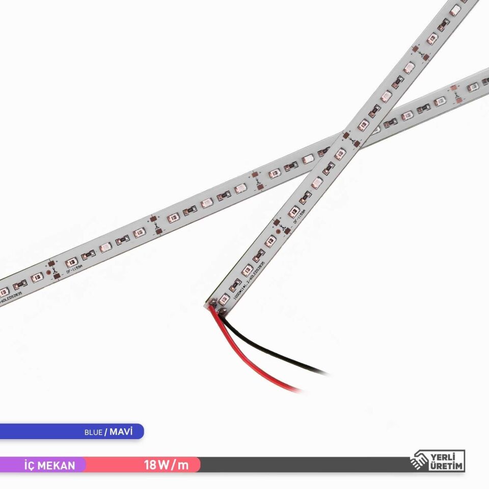 ACK AS05-00106 18W 1M LED Bar Mavi Işık