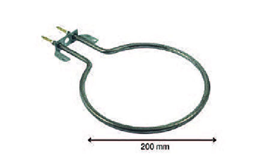 SRC Rezistans CR 114 404 Flanşlı Pizza Rezistansı 220 V 1100 Watt (8.5 Ø)