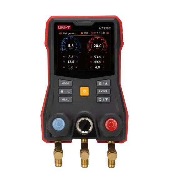 Uni-T UT336E KIT Kablosuz Sıcaklık Kelepçeli Dijital Manifold Ölçer
