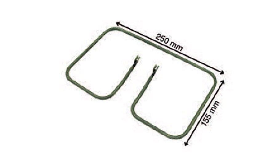 SRC Rezistans CR 115 111 Tost Boru Rez. (Lider-Büyük) 110 V 800 Watt (6.5 Ø)