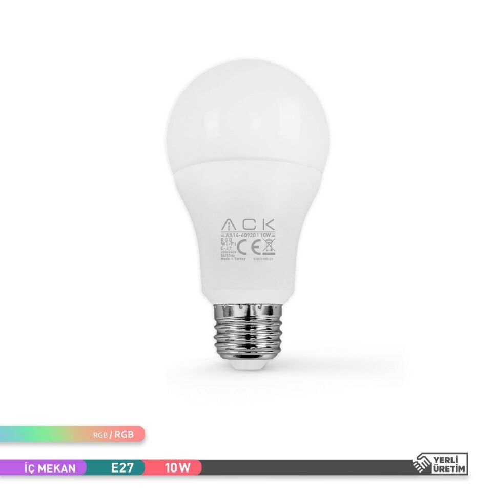ACK AA14-60920 Wi-Fi Akıllı LED Ampul