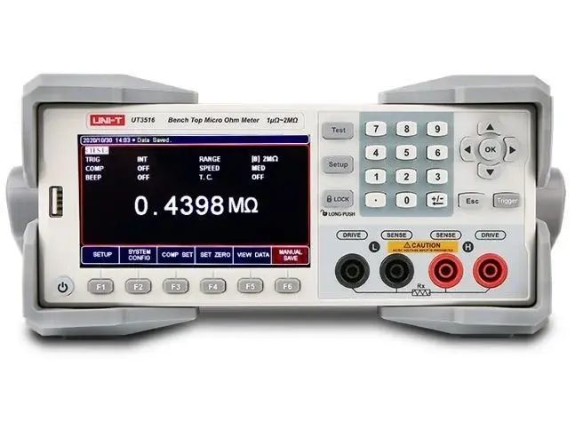 Unit UT3513+ Direnç Test Cihazı Dc Mikro Ohm Metre