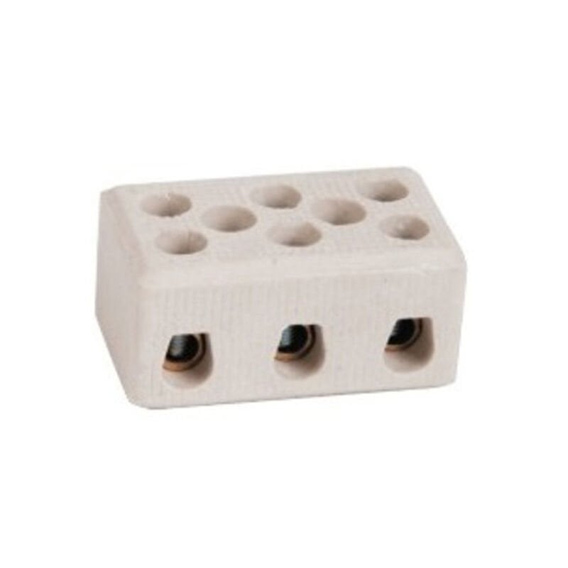 SRC Porselen Klemens - 1-3'lü | 4 mm² (5 Adet)