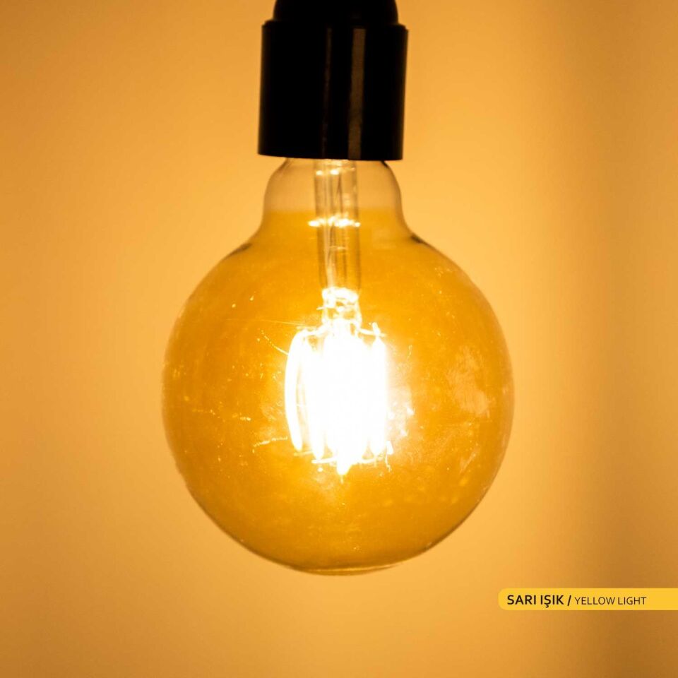 ACK AB47-00420 4W Rustik LED G95 Ampul 2200K