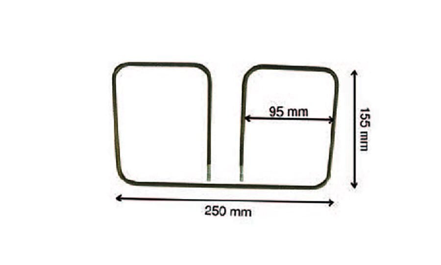 SRC Rezistans CR 115 129 Korkmaz Tost Rezistansı 220 V 900 Watt (6.5 Ø)