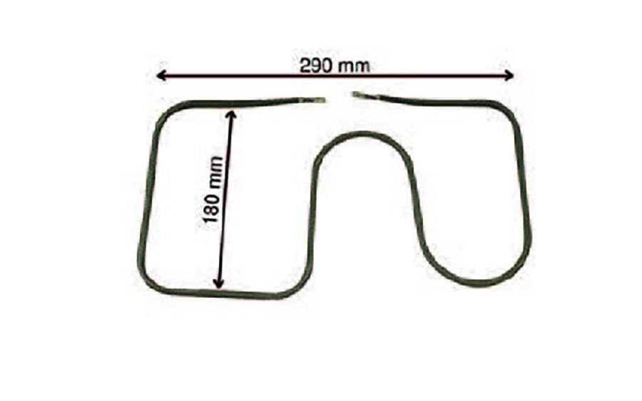 SRC Rezistans CR 115 131 Tost Rezistansı 110 V 800 Watt (6.5 Ø)