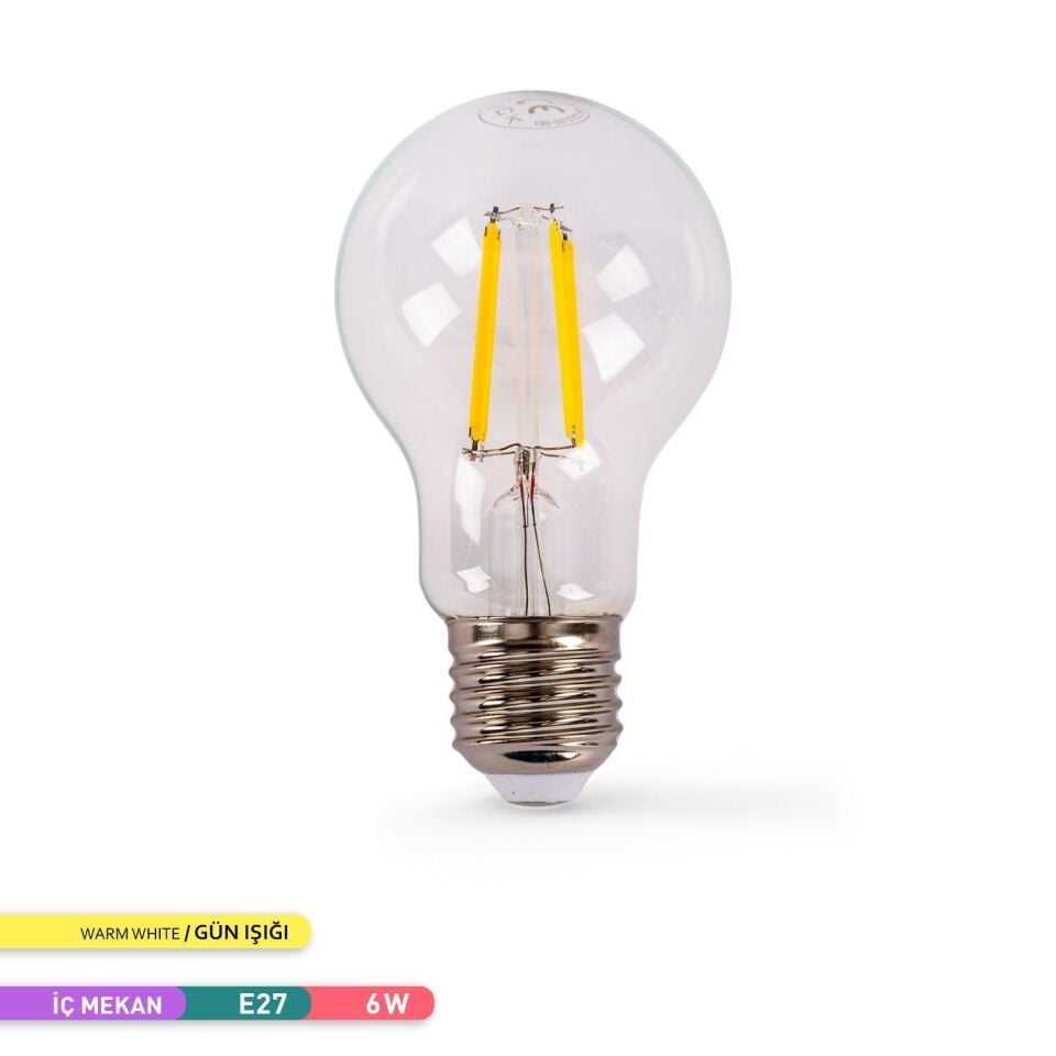 ACK AA38-00620 6W Rustik LED A60 Ampul 3000K