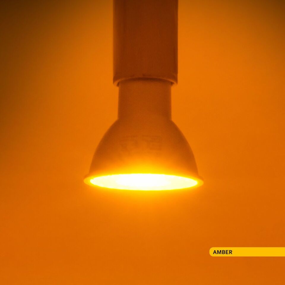 ACK AA24-01558 5W GU10 Difizörlü LED Ampul Amber Işık