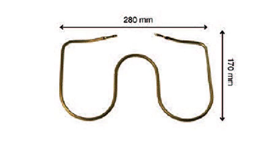 SRC Rezistans CR 115 139 Tost Rezistansı 110 V 1000 Watt (6.5 Ø)