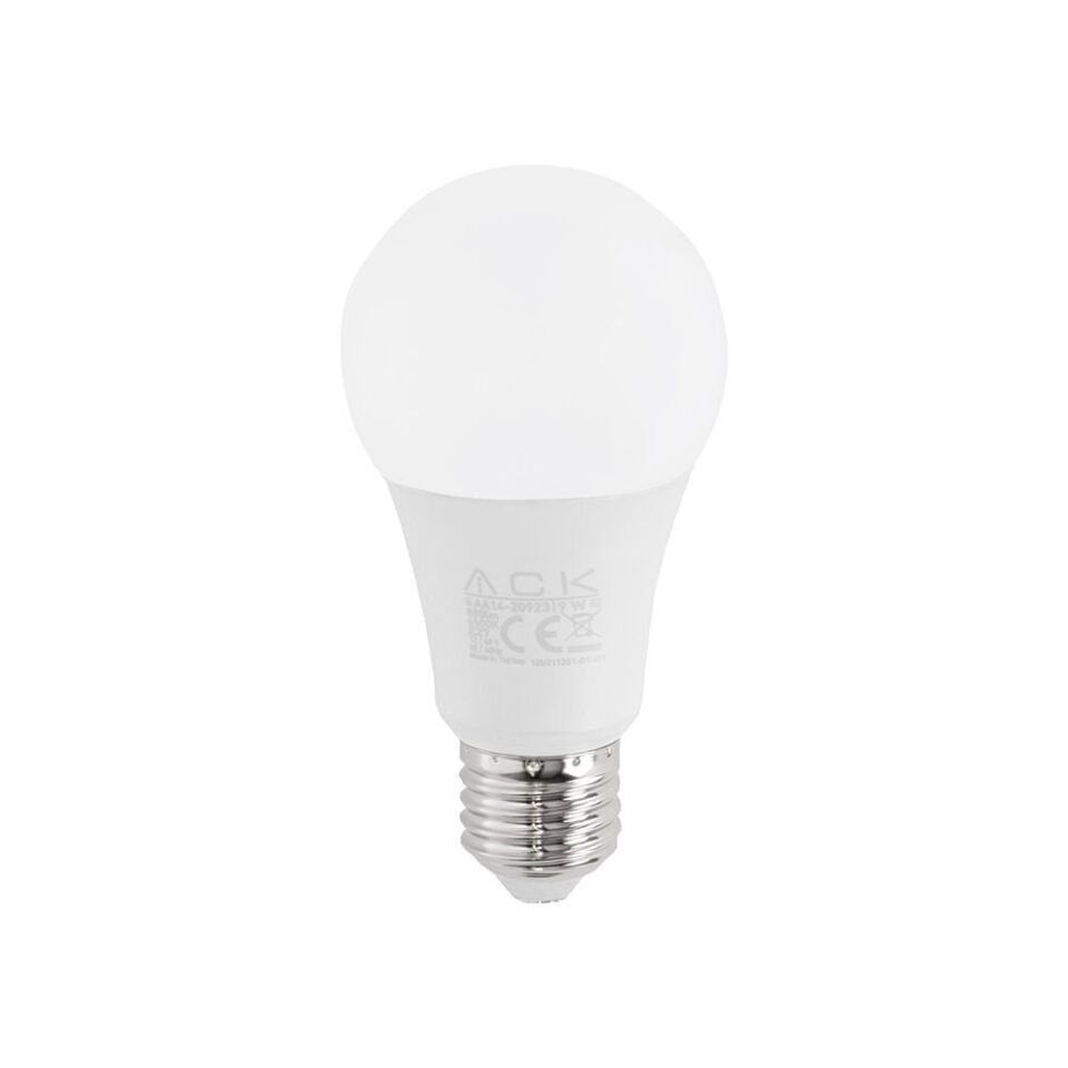 ACK AA14-01023 9W Dimlenebilir LED A60 Ampul 6500K