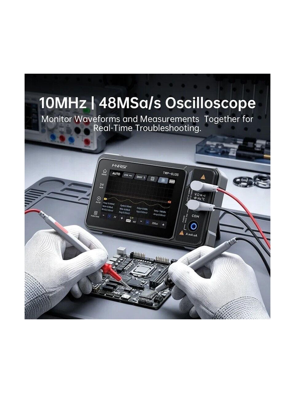 Fnirsi MP-610S Trms Multimetre ve Osiloskop (3'ü 1 Arada)