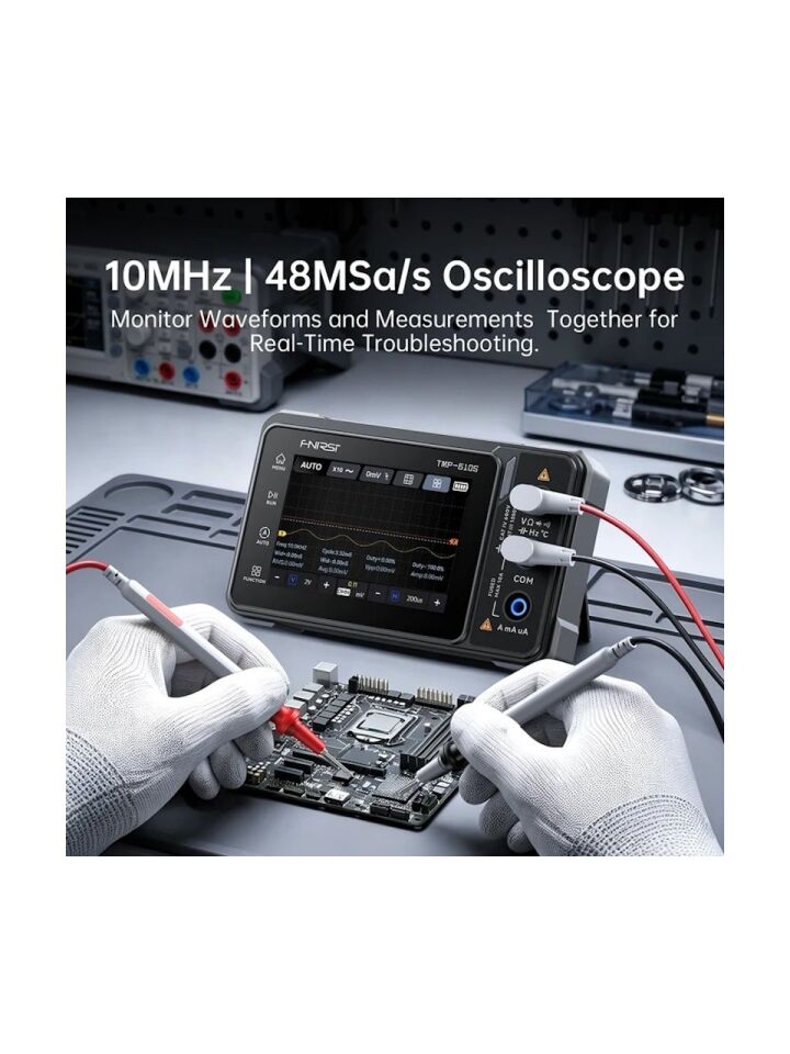 Fnirsi TMP-610S Trms Multimetre ve Osiloskop (3'ü 1 Arada)