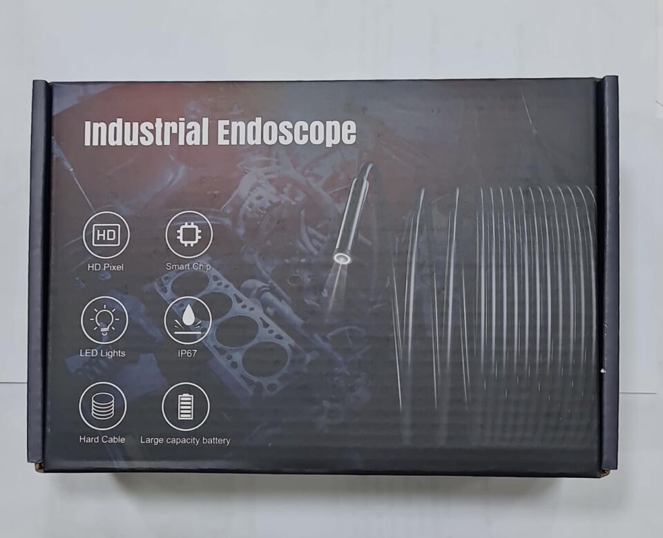 Endeskop Yılan Kamera Boroskop – 4.3'' LCD Ekranlı Full HD 10Mt IP67 Su Geçirmez AE-1010S