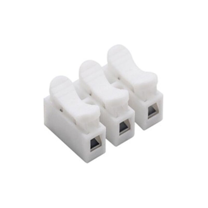 SRC İki̇ tarafi Basmalı Geçmeli̇ Klemens - 1-3'lü | 0,5 - 2,5 mm² (5 Adet)