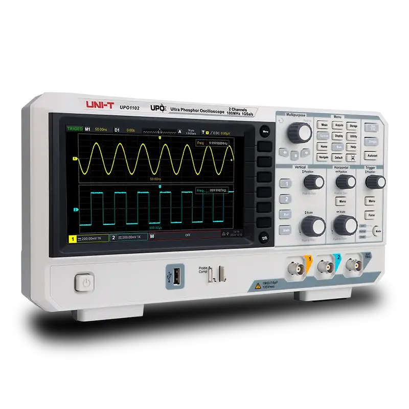 Unit UPO1102 Dijital Osiloskop 100MHz
