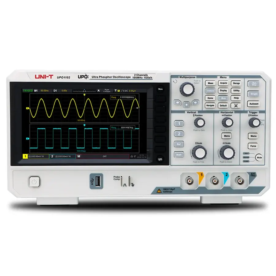 Unit UPO1102 Dijital Osiloskop 100MHz