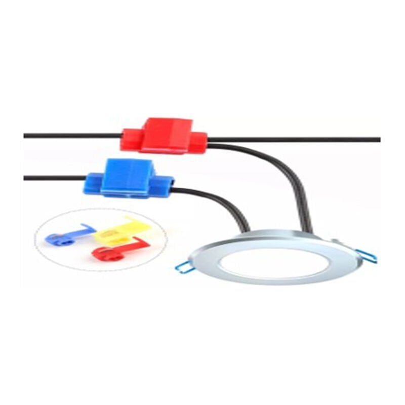 SRC Hizli kablo ekleme aparatlari kirmizi - 1 | 0,5-1mm (5 Adet)