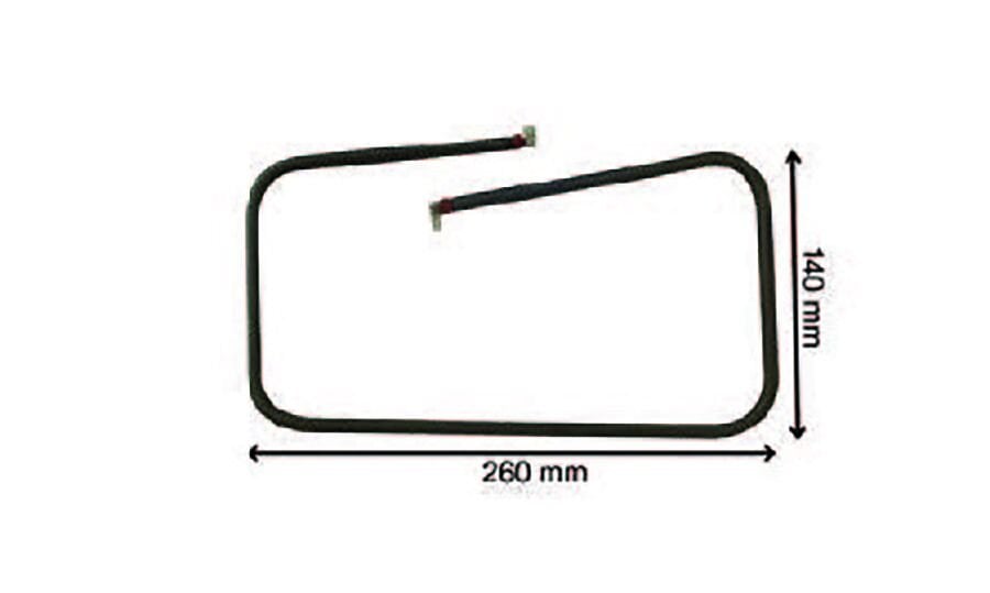 SRC Rezistans CR 115 185 Tost Rezistansı 103 V 1000 Watt (8.5 Ø)