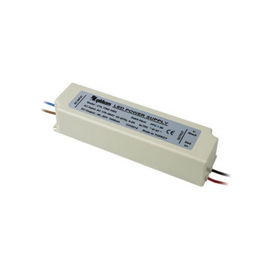 Yıldırım Adaptör CYL 3624 36W Dış Mekan AC/DC Adaptör 24V-1.5A