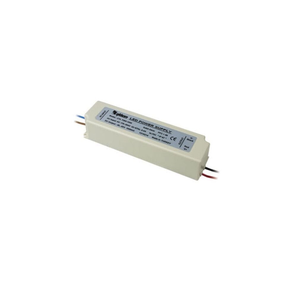 Yıldırım Adaptör CYL 6012 60W Dış Mekan AC/DC Adaptör 12V-5A