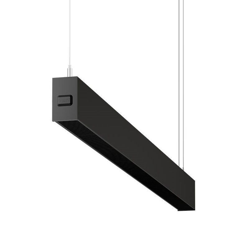 GOYA GY 8055-90 Siyah Kasa 39 Watt 90 cm Kamaşma Önleyicili Lineer Sarkıt Avize