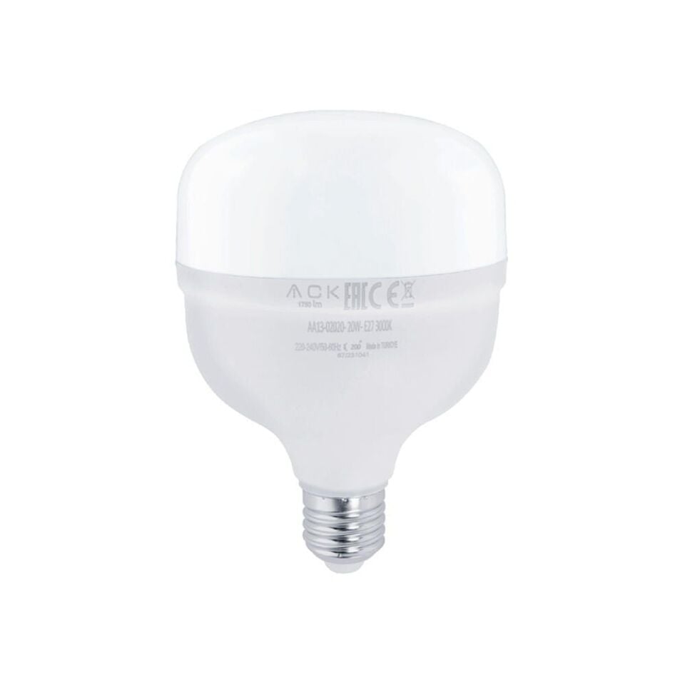 ACK AA13-02020 20W LED T80 E27 Ampul 3000K