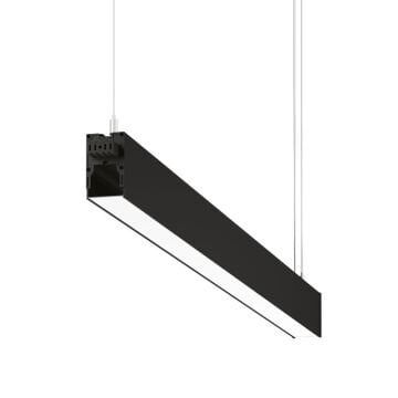 GOYA GY 8056-90 26 Watt Siyah/Beyaz Kasa 90 cm Eklenebilir Lineer Sarkıt Avize