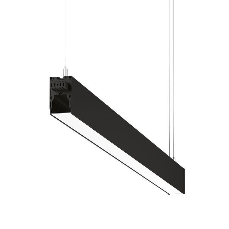 GOYA GY 8056-90 26 Watt Siyah/Beyaz Kasa 90 cm Eklenebilir Lineer Sarkıt Avize