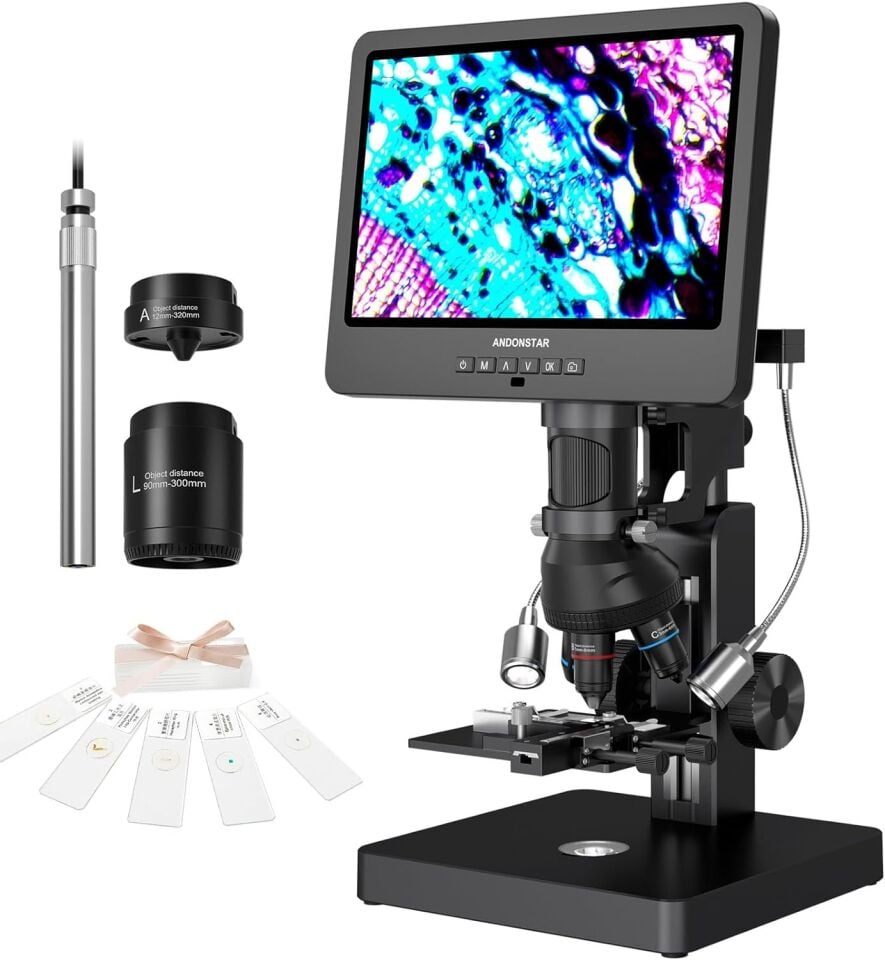 Andonstar 269S 5 Lens + Endoscope HDMI UHD 2160P Dijital Mikroskop