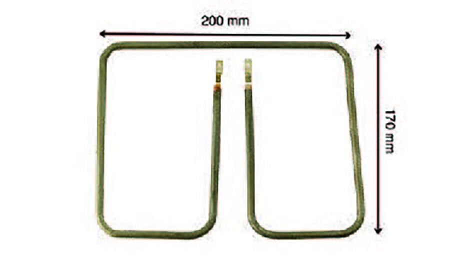 SRC Rezistans CR 115 225 Tost Rezistansı 220 V 650 Watt (6.5 Ø)