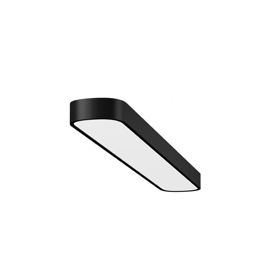 GOYA GY 8110-60 Siyah/Beyaz Kasa 35 Watt 15xx60 cm Oval Sıva Üstü Lineer Armatür
