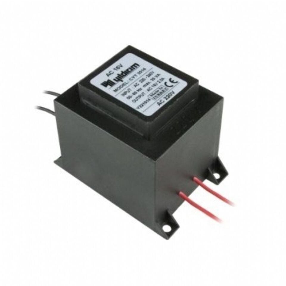 Yıldırım Adaptör CYT 3524 35W Dökümlü AC/AC Transformatör 24V-1.2A
