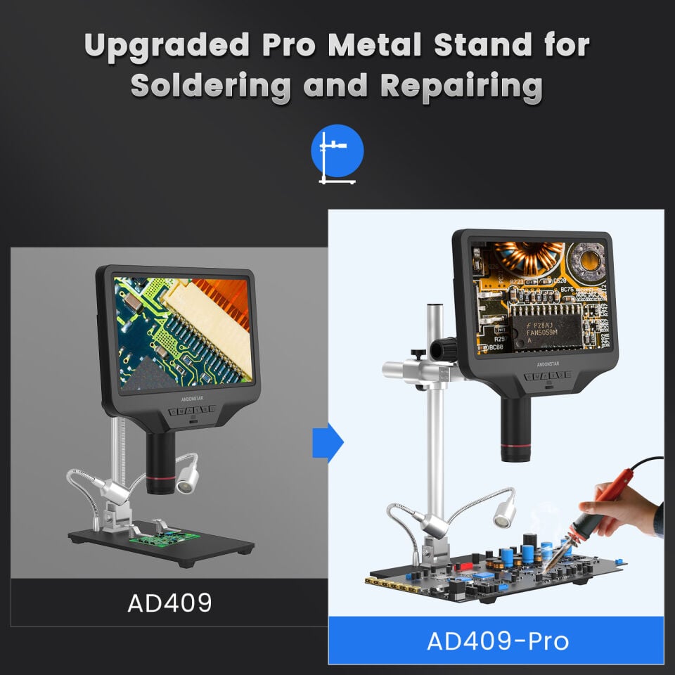 Andonstar AD409 Pro Hdmi Çıkışlı Wifi Dijital Mikroskop