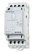 Finder 22.34.0.230.4320 2 Kut. 4NA Kontak Sessiz Kontaktör 25A 230V AC/DC