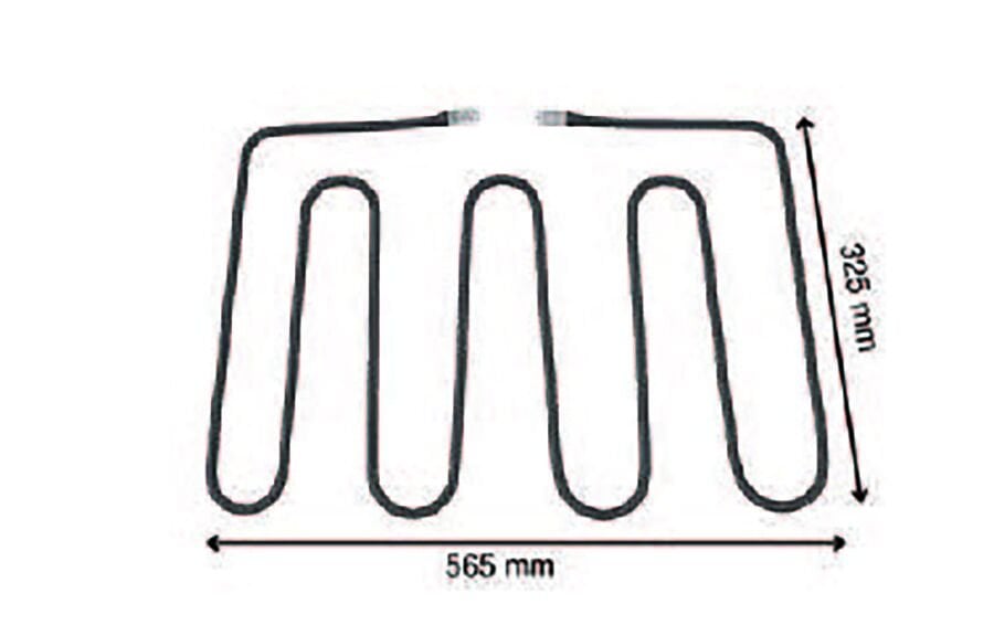 SRC Rezistans CR 115 343 70'lik Izgara Rezistansı 220 V 2800 Watt (8.5 Ø)