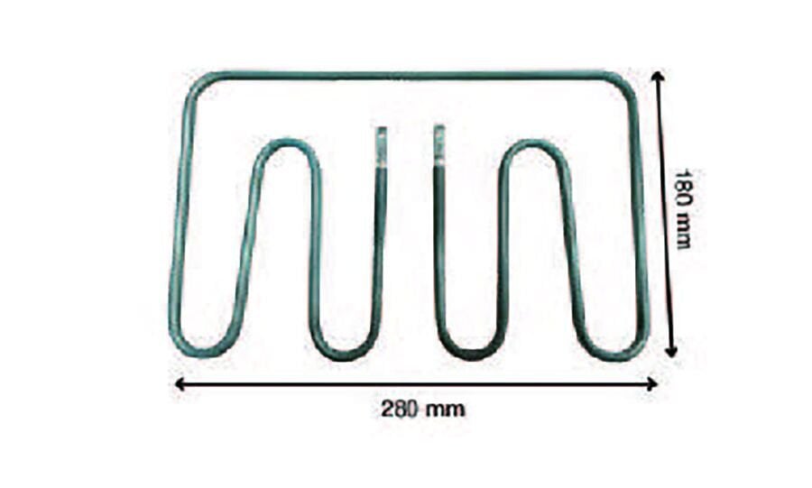 SRC Rezistans CR 115 345 Sanayi Tost Rezistansı 220 V 1500 Watt (8.5 Ø)
