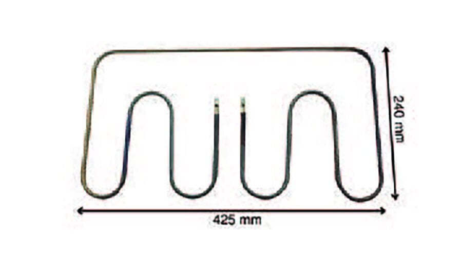 SRC Rezistans CR 115 348 Sanayi Tost Rezistansı 220 V 1100 Watt (8.5 Ø)