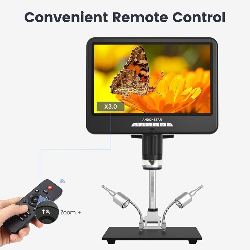 Andonstar AD207S-10 Pro 10.1” IPS HDMI Dijital Mikroskop