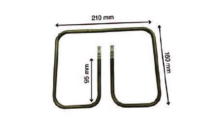 SRC Rezistans CR 115 361 Tost Rezistansı 220 V 800 Watt (8.5 Ø)