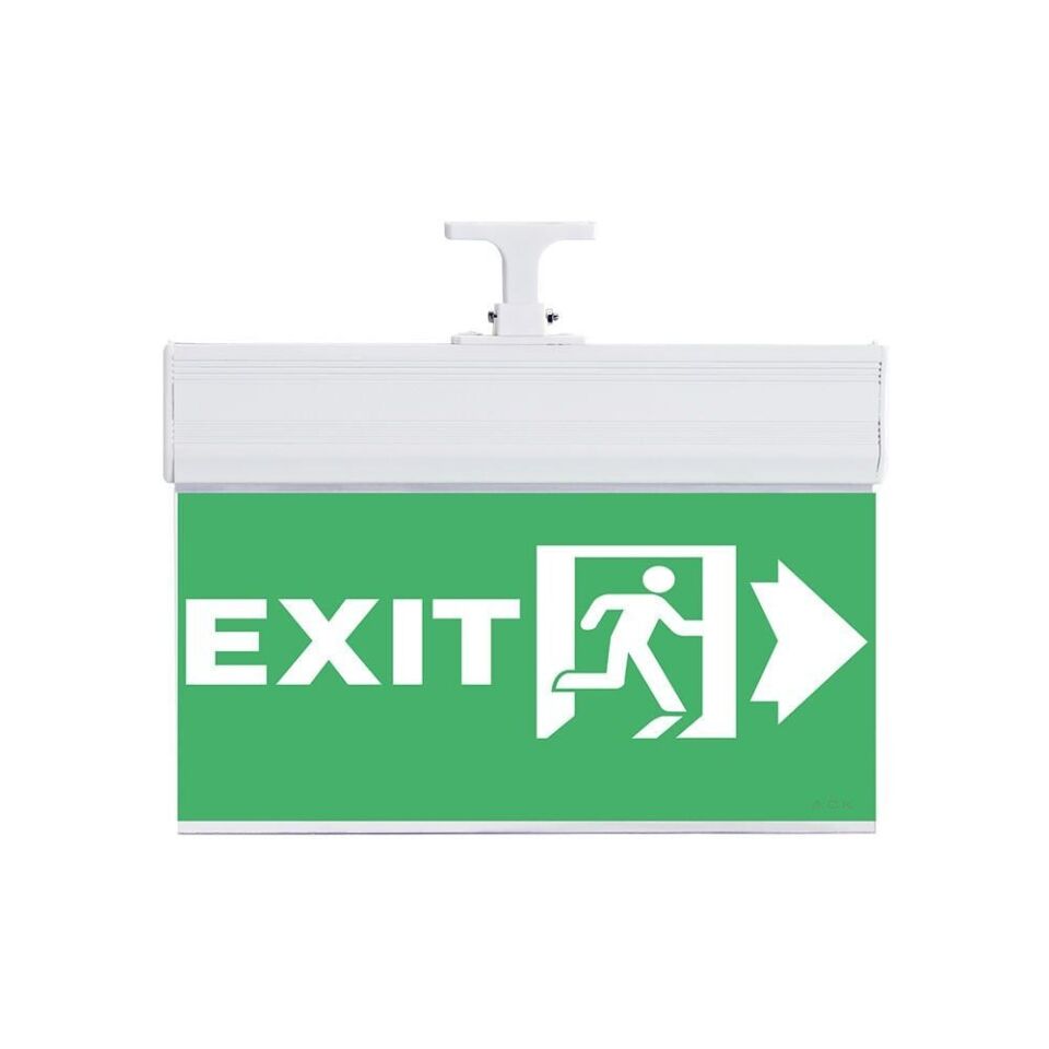 ACK AC14-01000 Exit LED İşaretleme Tabelası IP40