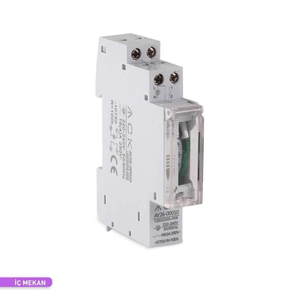 ACK AY26-00010 W Otomat Tipi Mekanik Zaman Saati