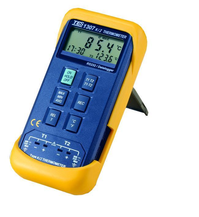 TES 1307 Çift Girişli Dijital Termometre