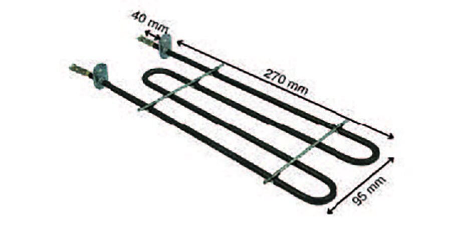 SRC Rezistans CR 115 412 Izgara Rezistansı 220 V 1100 Watt (6.5 Ø)