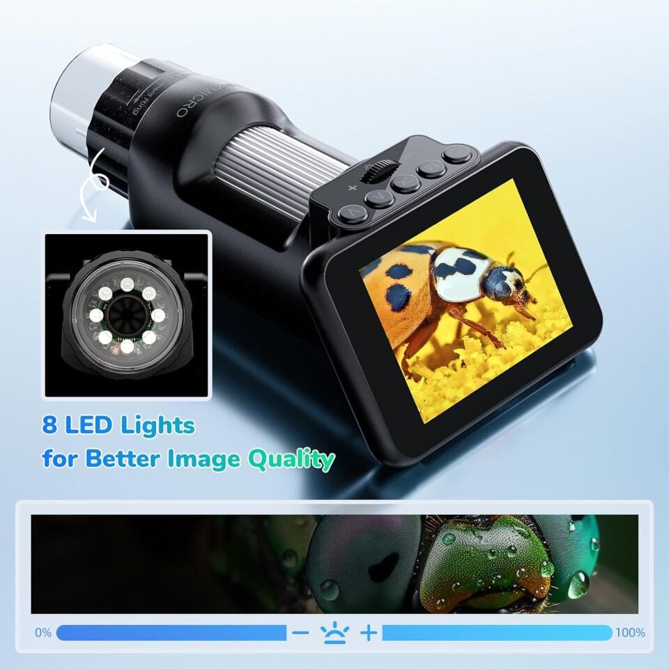 Andonstar LM013 Taşınabilir Dijital Mikroskop