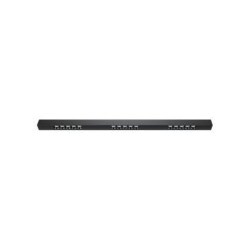 GOYA GY 8043-90 Siyah/Beyaz Kasa 30 Watt 90 cm Sıva Üstü Lensli Lineer Armatür