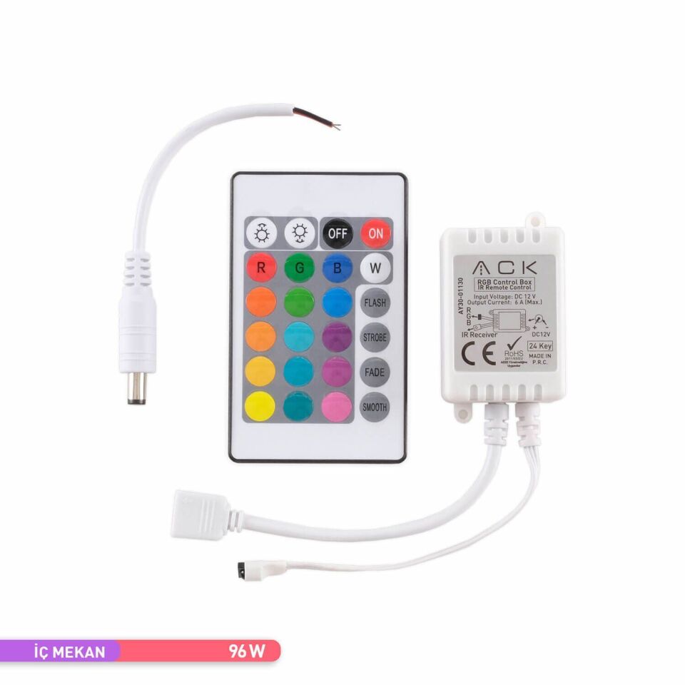 ACK AY30-01130 RGB Kumandası IR