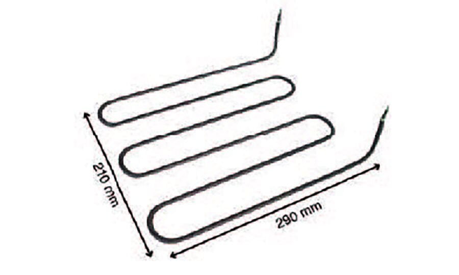 SRC Rezistans CR 115 415 Sanayi Izgara Rezistansı 220 V 2250 Watt (8.5 Ø)