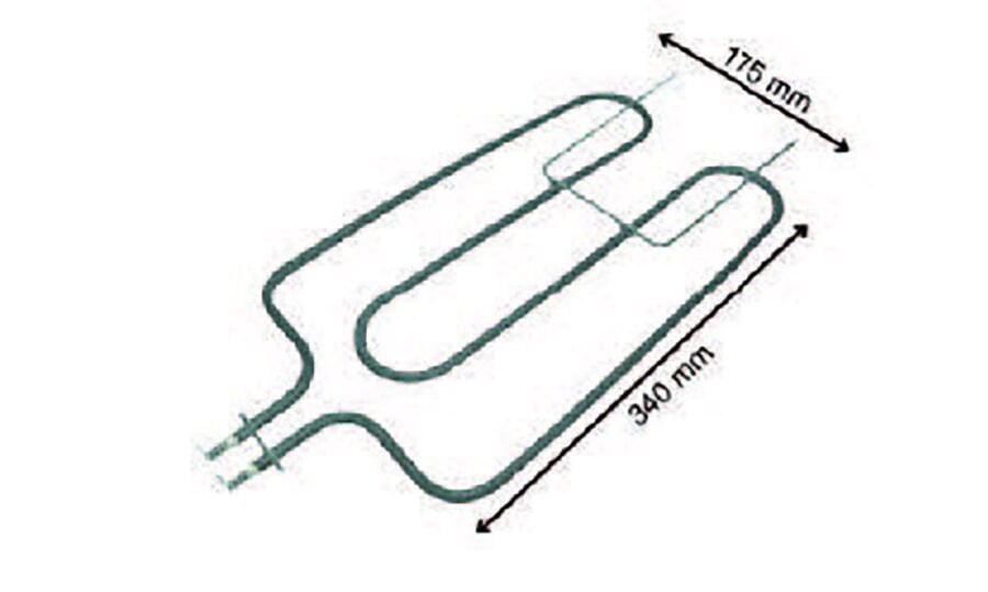 SRC Rezistans CR 115 540 Anahtarlı Izgara Rez. 220 V 1250 Watt (6.5 Ø)