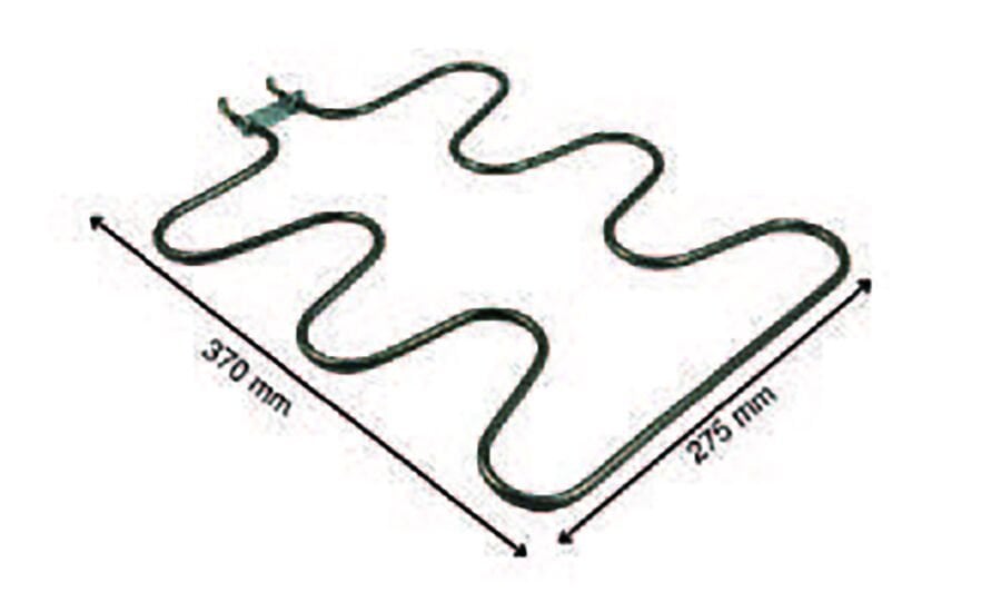 SRC Rezistans CR 115 591 Ekmek Fırın Rezistansı Flanşsız Standart